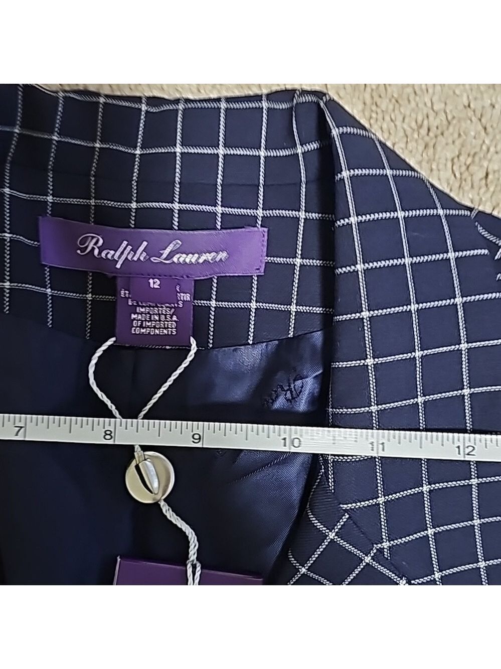 Ralph Lauren Purple Label Blazer Suit Women’s - Picture 10 of 15
